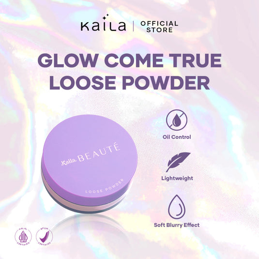 KAILA BEAUTE Glow Come True Loose Powder 15gr