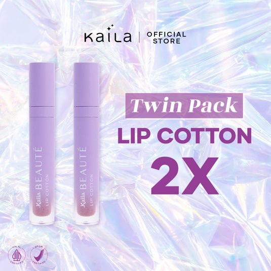 KAILA BEAUTE Lip Cotton | Lip Cream Matte Transferproof